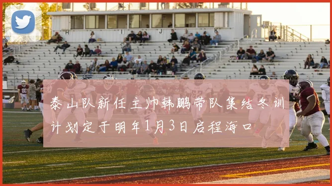 泰山队新任主帅韩鹏带队集结冬训计划定于明年1月3日启程海口